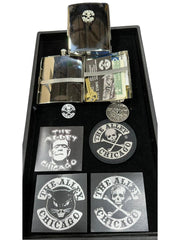 Load image into Gallery viewer, 007 Flask With Hidden Storage & Swag Pack!