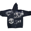 The Alley 50th Anniversary Monster Print Hoodie