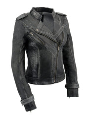Load image into Gallery viewer, Dark Maiden Leather jacket | The Alley