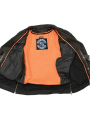 Load image into Gallery viewer, Fillmore East Mens Vintage Style Leather Motorcycle Jacket