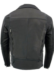 Load image into Gallery viewer, Fillmore East Mens Vintage Style Leather Motorcycle Jacket
