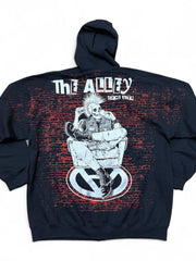 Load image into Gallery viewer, Monster Print Punk Zip Up Hoodie