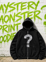 Load image into Gallery viewer, Mystery Monster Zip Up Hoodie