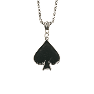 Ace of Spades Chain Necklace