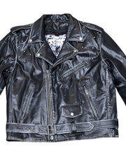Load image into Gallery viewer, The Apocalypse Studded Mens Leather Jacket