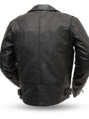 Load image into Gallery viewer, The Enforcer Leather Motorcycle Jacket | The Alley