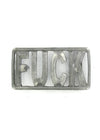 Fuck Cut-Out Belt Buckle