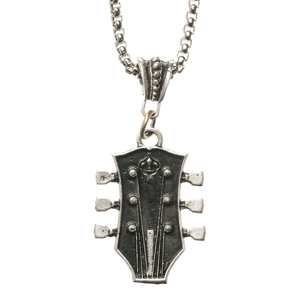 【mahagrid】24FW★ BROKEN GUITAR NECKLACE BROKEN GUITAR NECKLACE [SILVER] - MAHAGRID