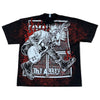 Monster Print Punk Tshirt