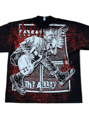 Load image into Gallery viewer, Monster Print Punk Tshirt
