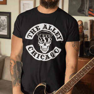Biker Skull Alley Tshirt
