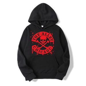 The Alley Blood Splatter Pull Over Hoodie