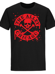 Load image into Gallery viewer, The Alley Chicago Blood Splatter Tshirt