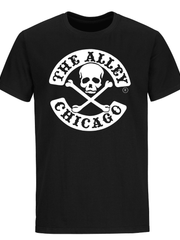 Load image into Gallery viewer, The Alley Chicago Classic Skull & Crossbones Tshirt & Swag Pack
