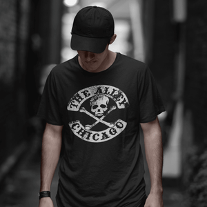The Alley Chicago Vintage Skull & Crossbones Tshirt - The Alley Chicago