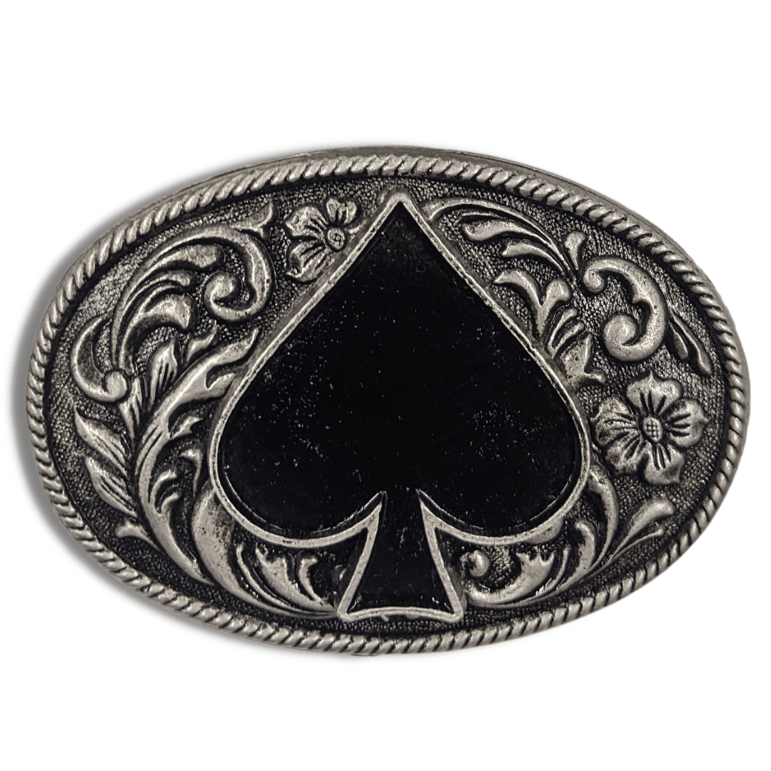 Ace of hotsell spades belt buckle
