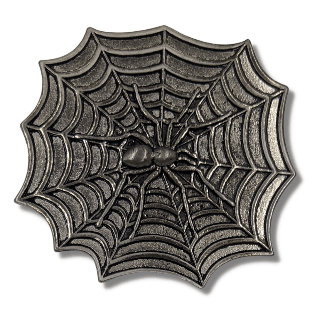 Spider web deals belt buckle
