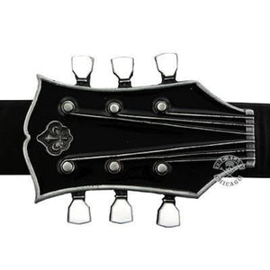 Belts & Buckles - Guitar Head Belt Buckle