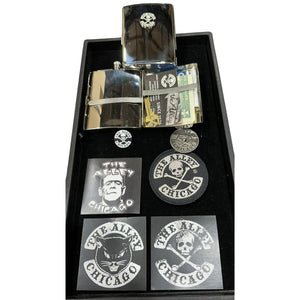 007 Flask With Hidden Storage & Swag Pack!