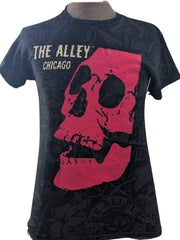 Load image into Gallery viewer, Pink Skull Tattoo Tshirt
