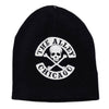 The Alley Classic Skull Logo Knit Beanie Hat