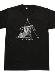 Load image into Gallery viewer, Magical Cat Triangle Tshirt
