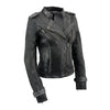 Dark Maiden Womens Studded Leather Jacket