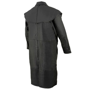 The Exorcists Trench Mens Leather Coat