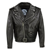 FTW USA Premium American Made Classic Mens Leather Motorcycle Jacket