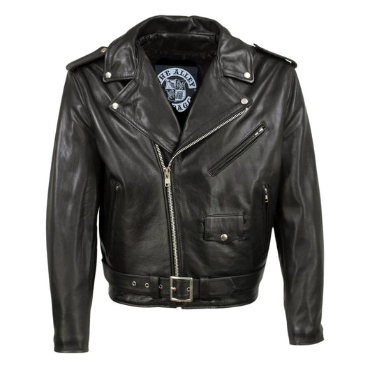 FTW USA American Made Classic Mens Leather Motorcycle Jacket | The Alley