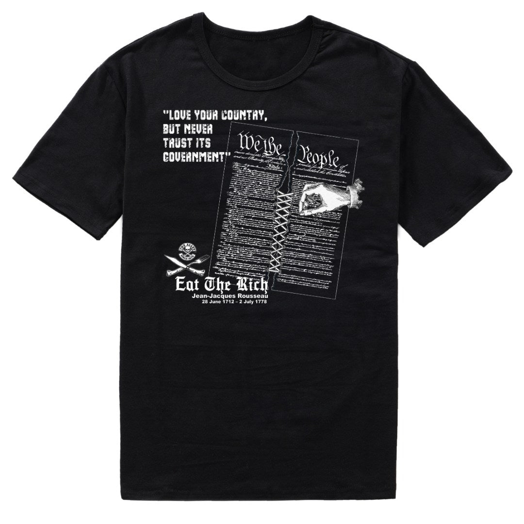 Love Your Country Not The Government Tshirt