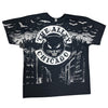 Monster Print Black Cat Alley Tshirt