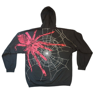 Spider Heart Hoodie Rear | The Alley