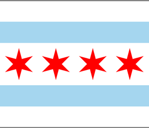 Accessories - Chicago Flag