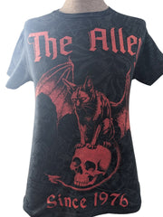 Load image into Gallery viewer, Demon Cat Tattoo Tshirt
