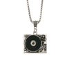 DJ Turntable Record Player Chain Necklace