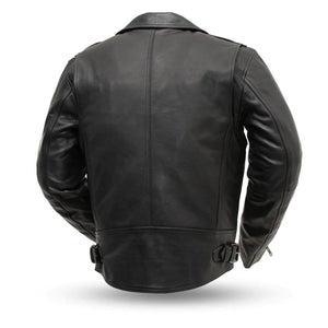 The Enforcer Leather Motorcycle Jacket | The Alley