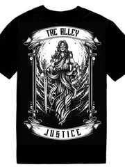 Load image into Gallery viewer, Gothic Lady Justice tshirt | The Alley
