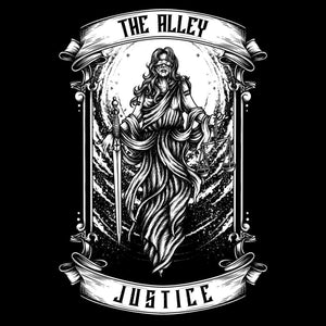 Gothic lady Justice Tshirt Design | The alley