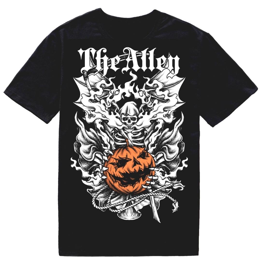 Reaper with Evil Pumpkin Tshirt