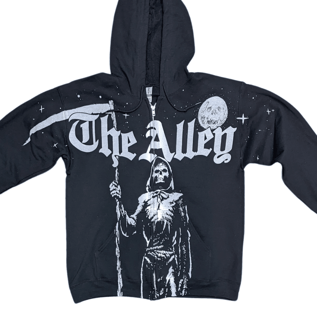 Huge Print Alley Reaper Hoodie - The Alley Chicago