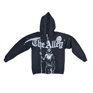 Huge Print Alley Reaper Hoodie - The Alley Chicago