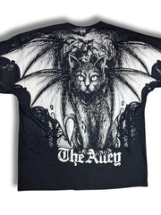 Load image into Gallery viewer, Huge Print Black Cat Alley Tshirt - The Alley Chicago
