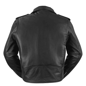 Mens Leather Motorcycle Jacket