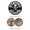 Fortune Telling Coin And Alley Logo Patch Pack