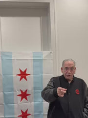 Load and play video in Gallery viewer, Chicago Flag
