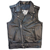 Rockin' Mens Leather Jacket Style Vest