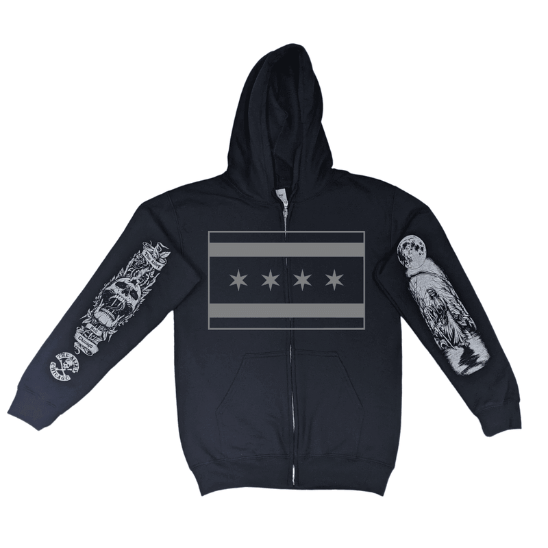 Tactical zip discount up hoodie