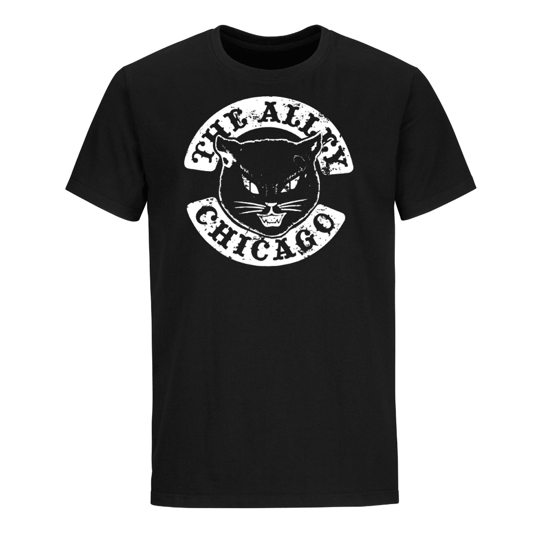 The Alley Black Cat Logo Tshirt