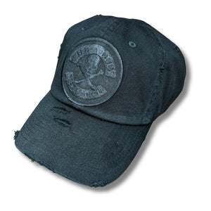 The Alley Black Logo Black Baseball Hat